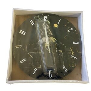 HAunting of Hill House Black Wall Clock Burtonesque